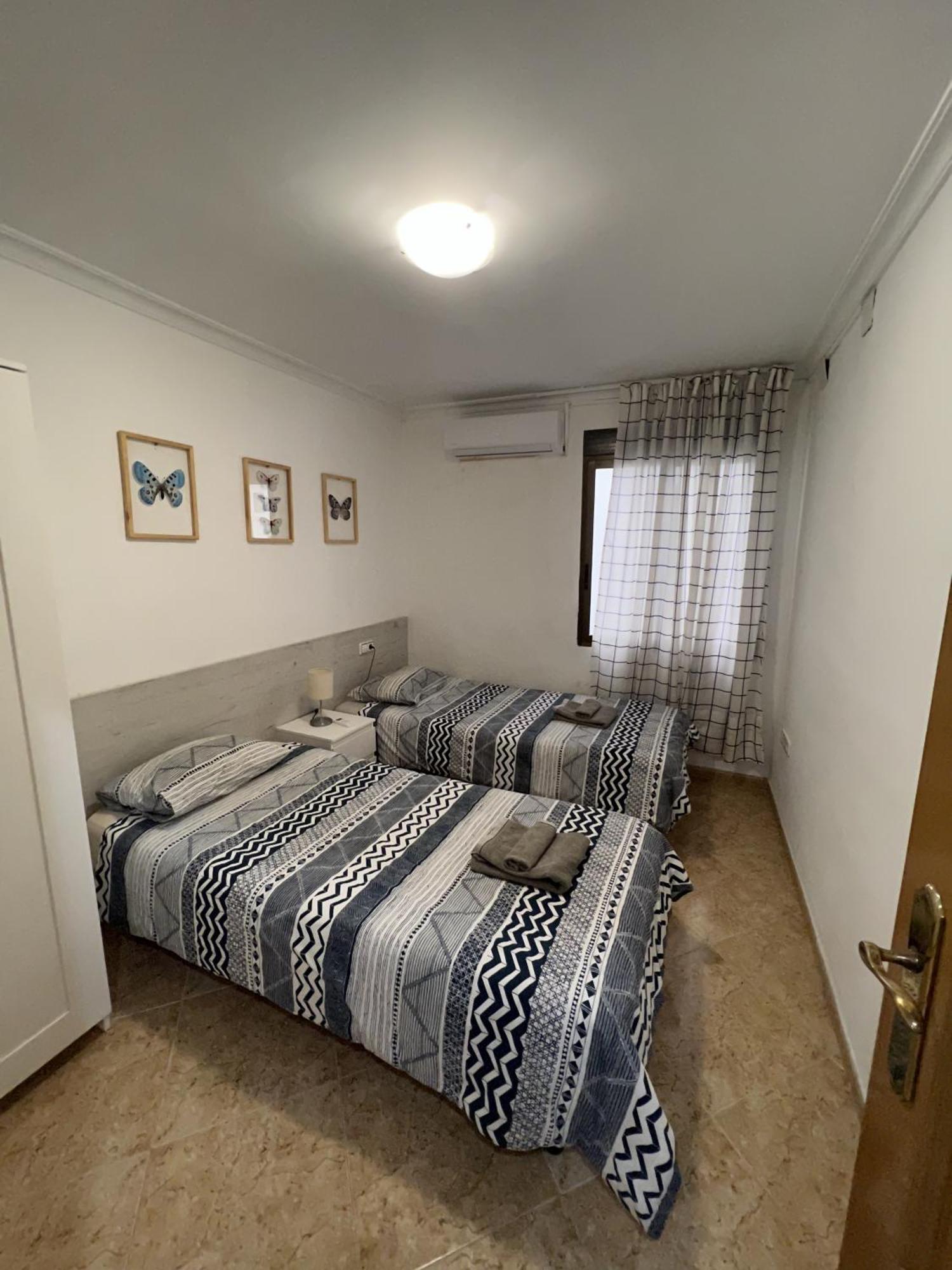 Moderno Y Acogedor Apartamento Para 6 Personas Valência Exterior foto