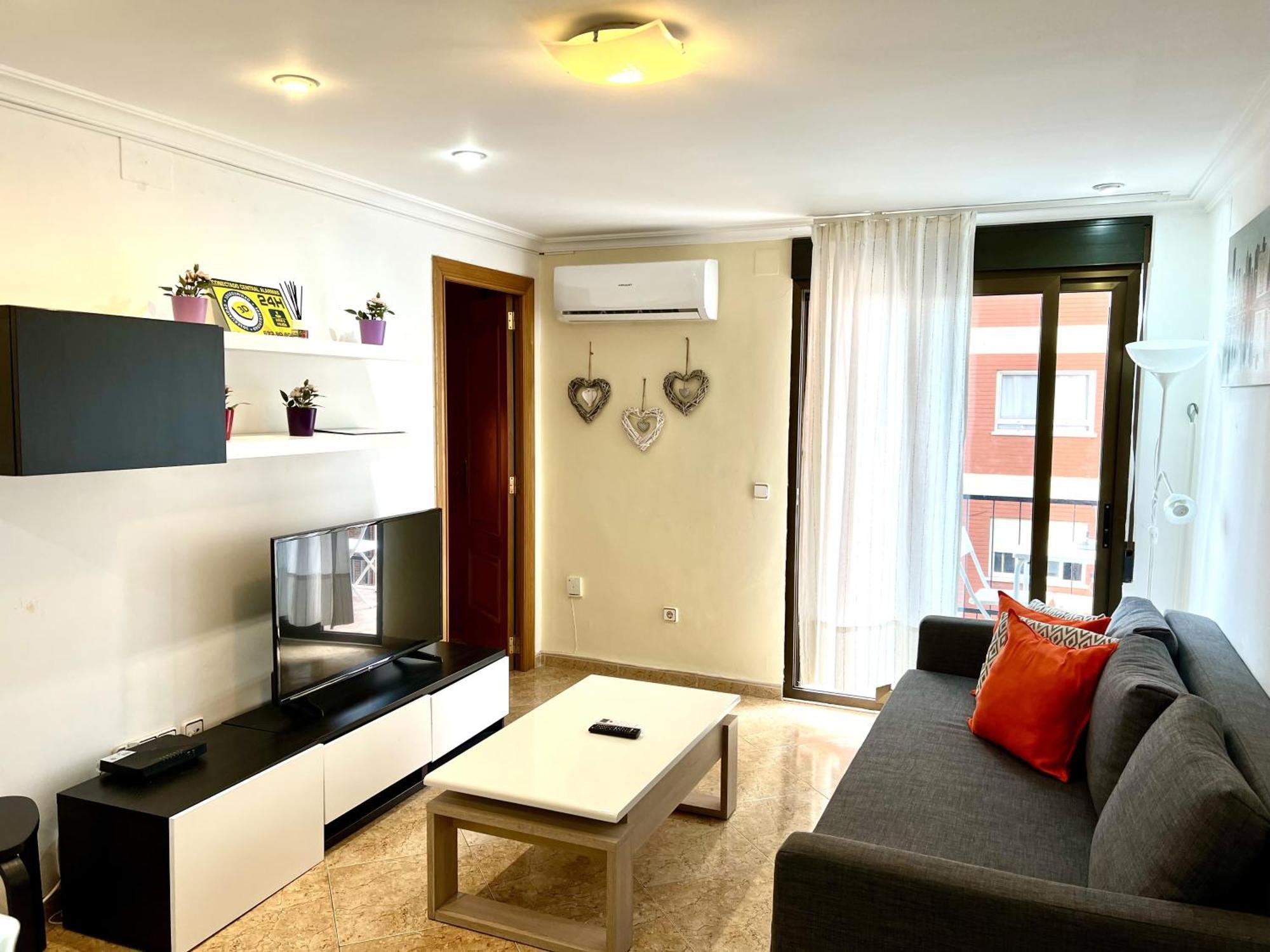 Moderno Y Acogedor Apartamento Para 6 Personas Valência Exterior foto