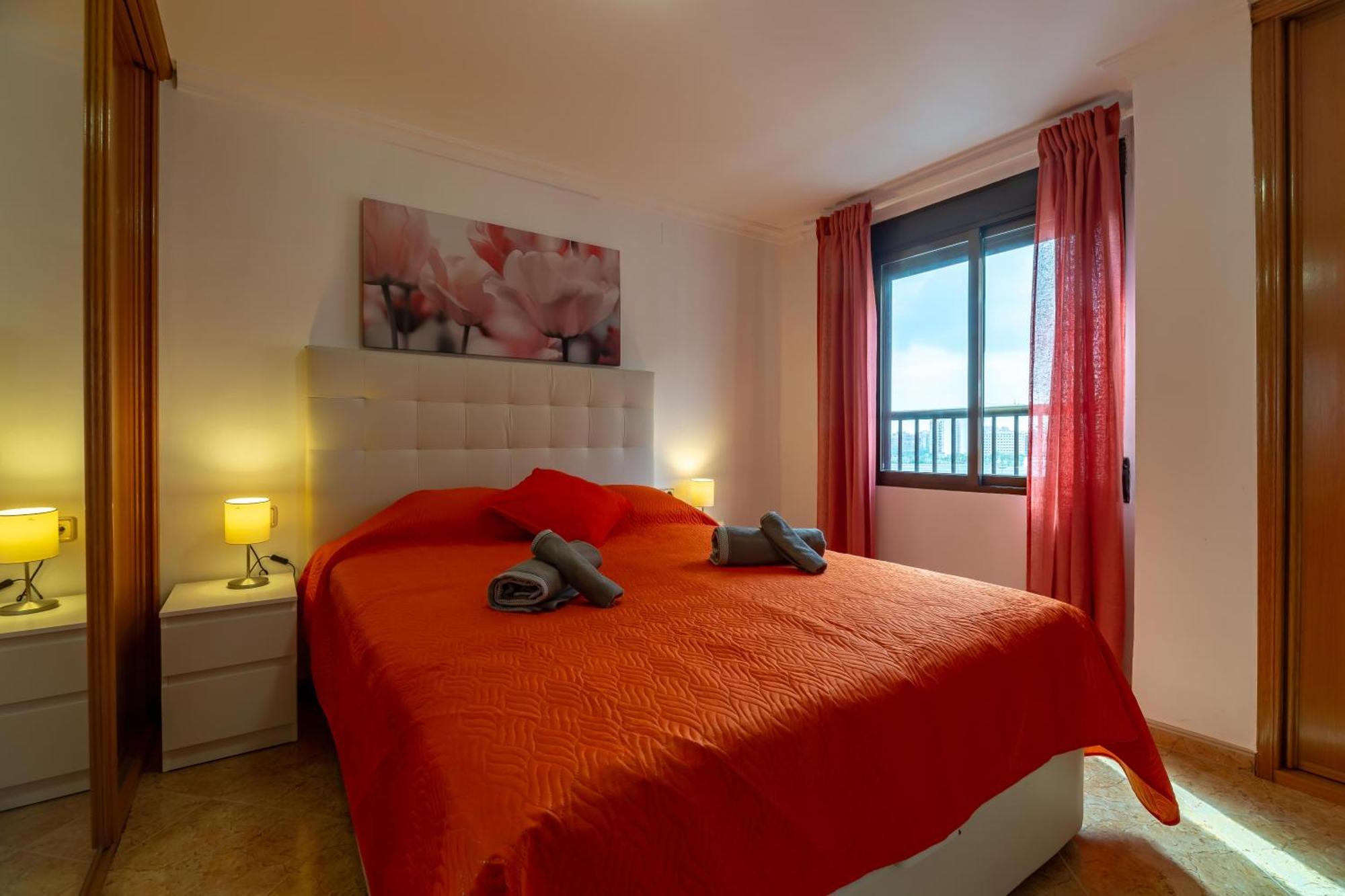 Moderno Y Acogedor Apartamento Para 6 Personas Valência Exterior foto